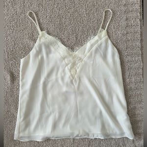 NWT Ivory Socialite V-Neck Lace Camisole